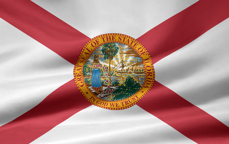 Flag of Floridaの写真素材