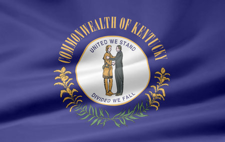 Flag of Kentuckyの写真素材