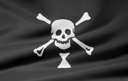 Pirate Flag of Emanuel Wynneの写真素材