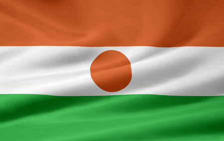Flag of Nigerの写真素材