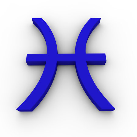 Sign of the Zodiac - Pescesの写真素材