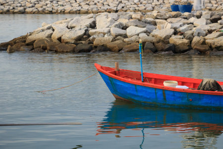 Boats at the pier of the thailand.の写真素材