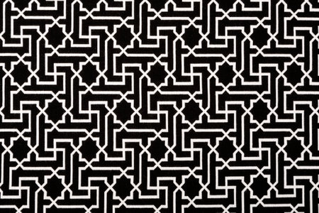 Material in geometric patterns, a textile background の写真素材