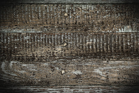 The old plank, a background with vignetteの写真素材