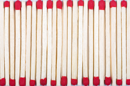 Matches, a background or textureの写真素材