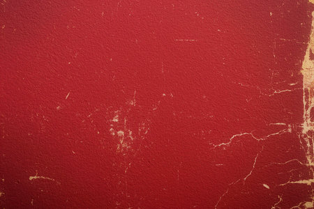 Red wall and background or textureの写真素材