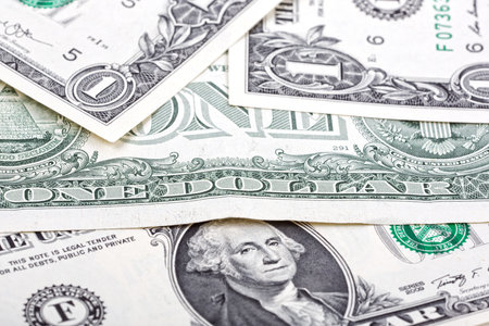American dollars, backgroundの写真素材