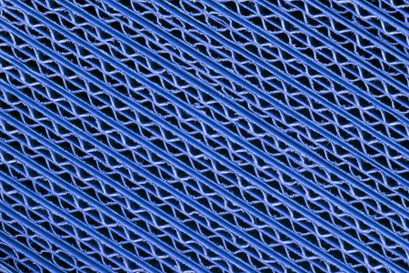 Blue cardboards, background or textureの写真素材