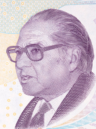 Aydin Sayili portrait from Turkish money