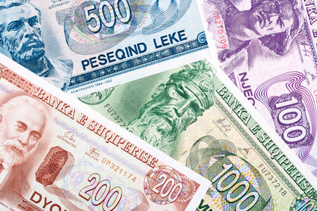 Old Albanian Leke a business background