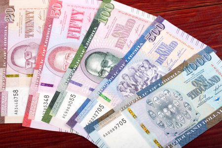 Liberian money - dollar - new series of banknotes