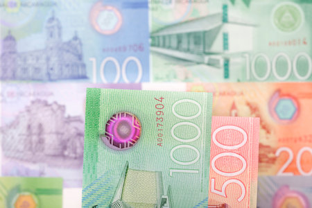 Nicaraguan money - cordoba and business background