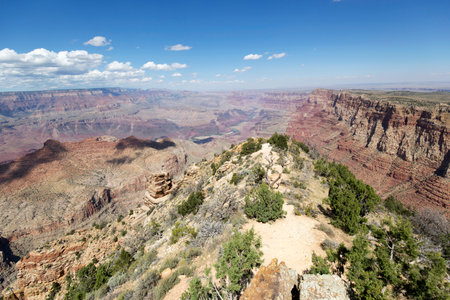 Grand Canyon National Park in Arizona in United States of Americaの写真素材