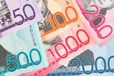 Dominican money - pesos and business background