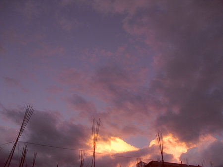 sunsetの写真素材