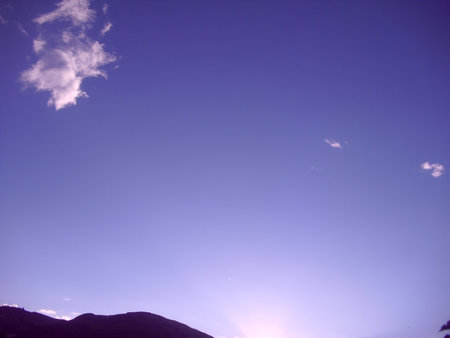 Sunset and peaceの写真素材