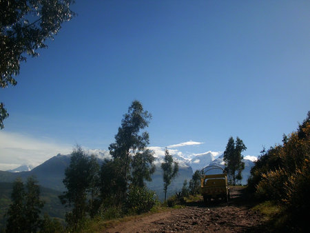 landsacape of Peru Huarazの写真素材