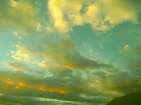 beauty of sunsetの写真素材