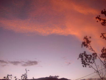 mystery of sunsetの写真素材