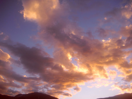 peace of cloudの写真素材