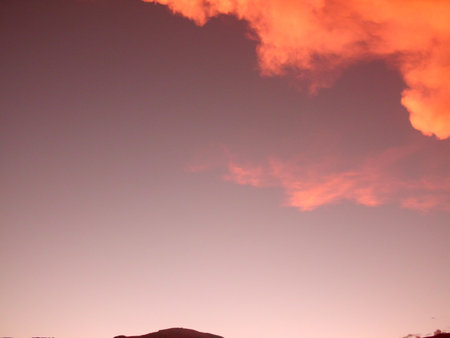 splendor of twilightの写真素材