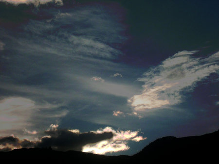 magic of  cloudの写真素材