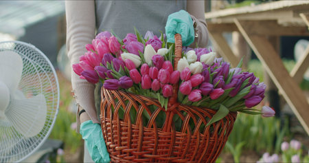 Small family-owned flower growing business