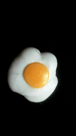 Fake Egg Yolk made from slimeの素材
