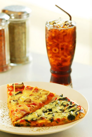 pizza sliceの写真素材