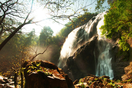 Khlong Lan,waterfall in Thailand