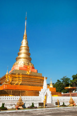 Phra That Chae Haeng, Nan province, Thailandの写真素材