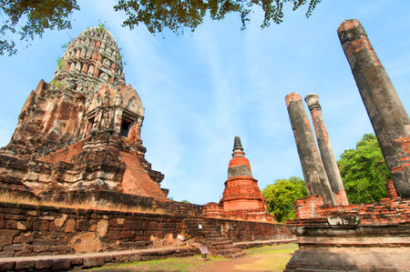Wat Rat Burana ancient Ayutthaya period  のeditorial素材
