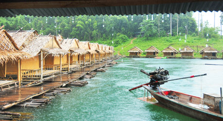 Khao Sok Lake, National park of Thailand  のeditorial素材