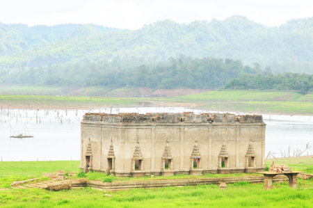 Ancient temple Muang Badan  Underworld  Kanchanaburi, Thailand の写真素材
