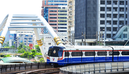 Sky train in Bangkok