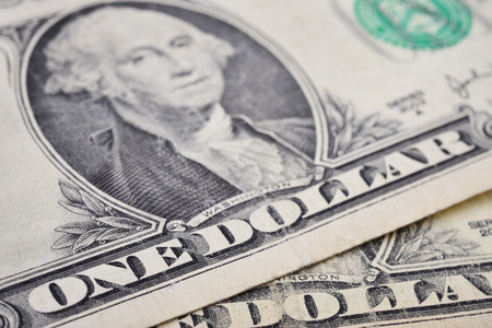 Old one dollar banknote