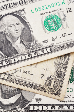 Background of US dollarsの写真素材