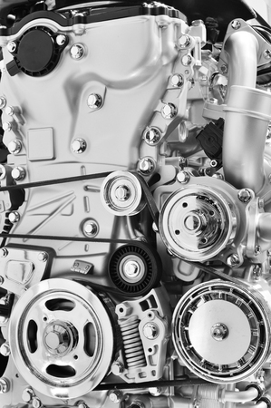 Car engine partの写真素材
