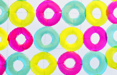 Colorful donut balloon