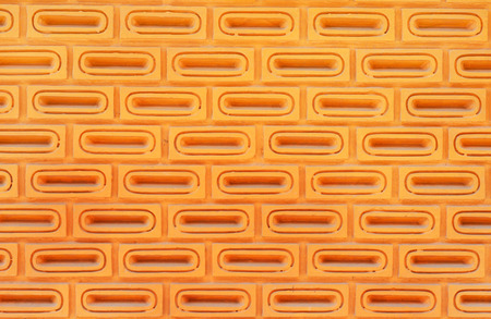 Orange brick wall background
