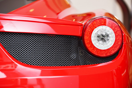 Car taillightのeditorial素材