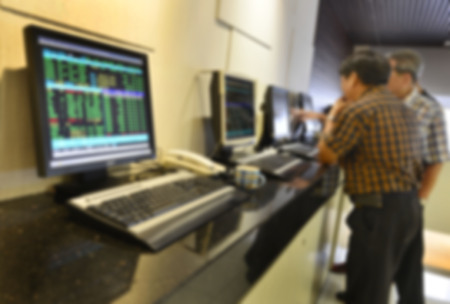 Bangkok, Thailand - August 7: Economic conditions of the Stock Exchange of Thailand on August 7, 2016のeditorial素材