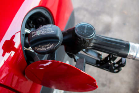 Diesel fuellingの写真素材