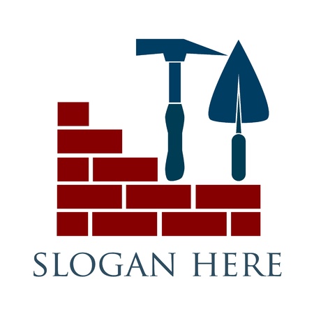 design for the construction businessのイラスト素材