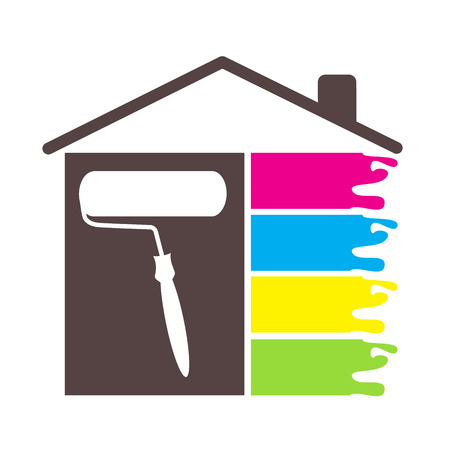 Design for Business, painting, constructionのイラスト素材