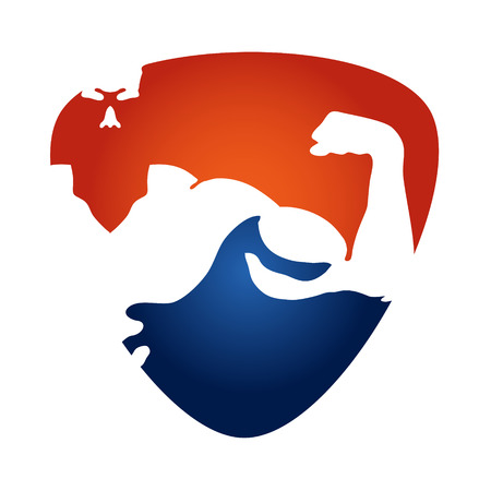 symbols design for the gymのイラスト素材