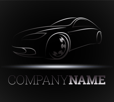 design for the auto business, vectorのイラスト素材