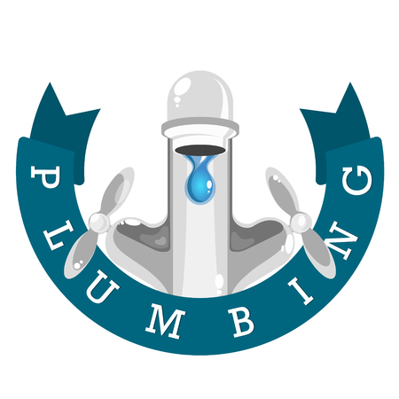 Mixer for water plumbing symbol vectorのイラスト素材