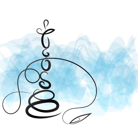 Hookah shisha black silhouette smoking and relaxation smoke