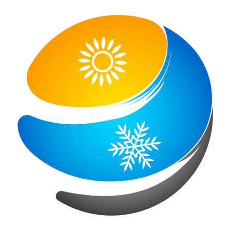 Fishing boat on the wave and fishのイラスト素材